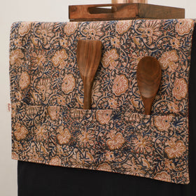 Handmade Fridge Top Cover with Multiple Pockets 05