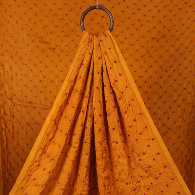 Modal Silk Kutch Bandhani Tie-Dye Fabric 13