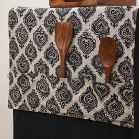 Handmade Fridge Top Cover with Multiple Pockets 06