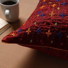 Kutch Hand Embroidery Cushion Cover (16 x 16 in) 19