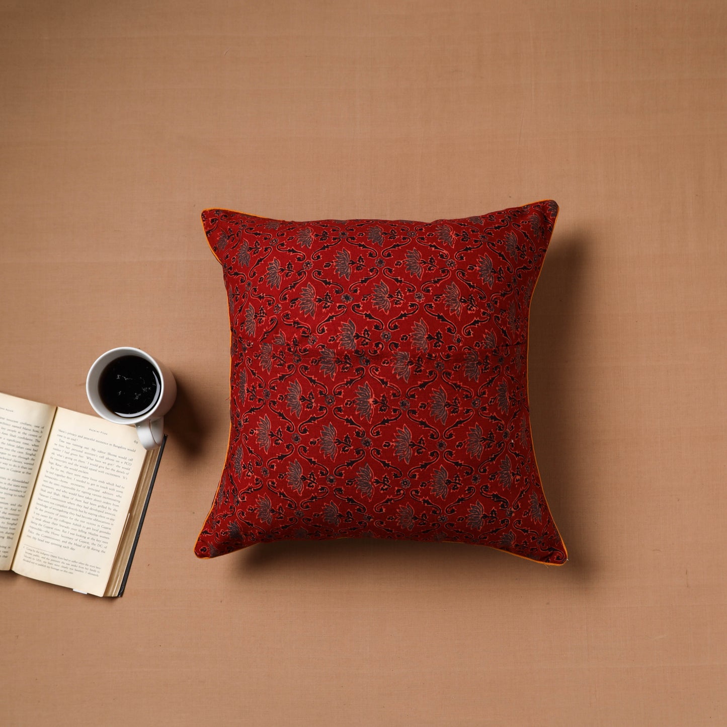 Kutch Hand Embroidery Cushion Cover (16 x 16 in) 19