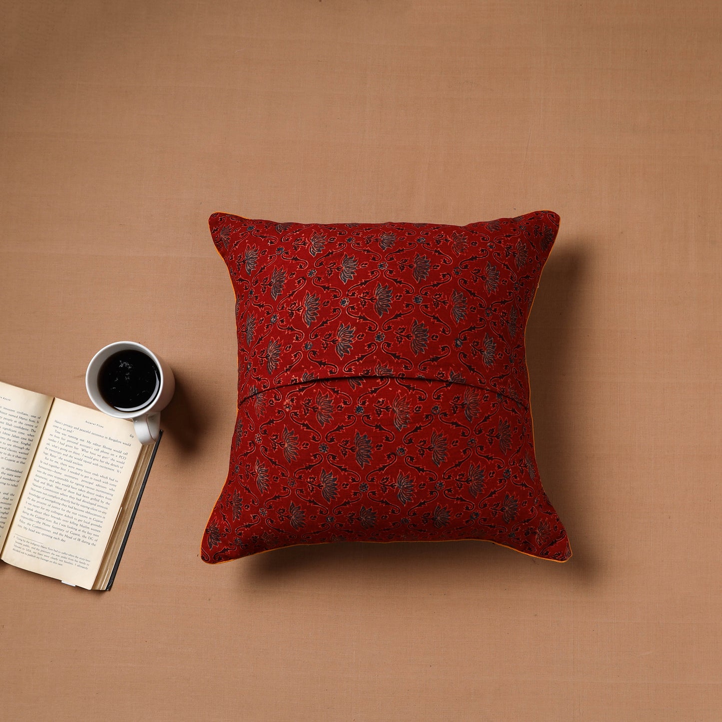 Kutch Hand Embroidery Cushion Cover (16 x 16 in) 21