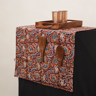 Handmade Fridge Top Cover with Multiple Pockets 10
