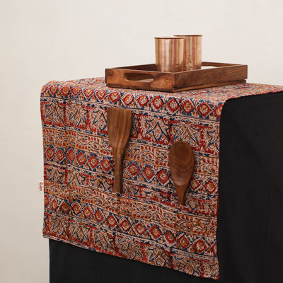 Handmade Fridge Top Cover with Multiple Pockets 14