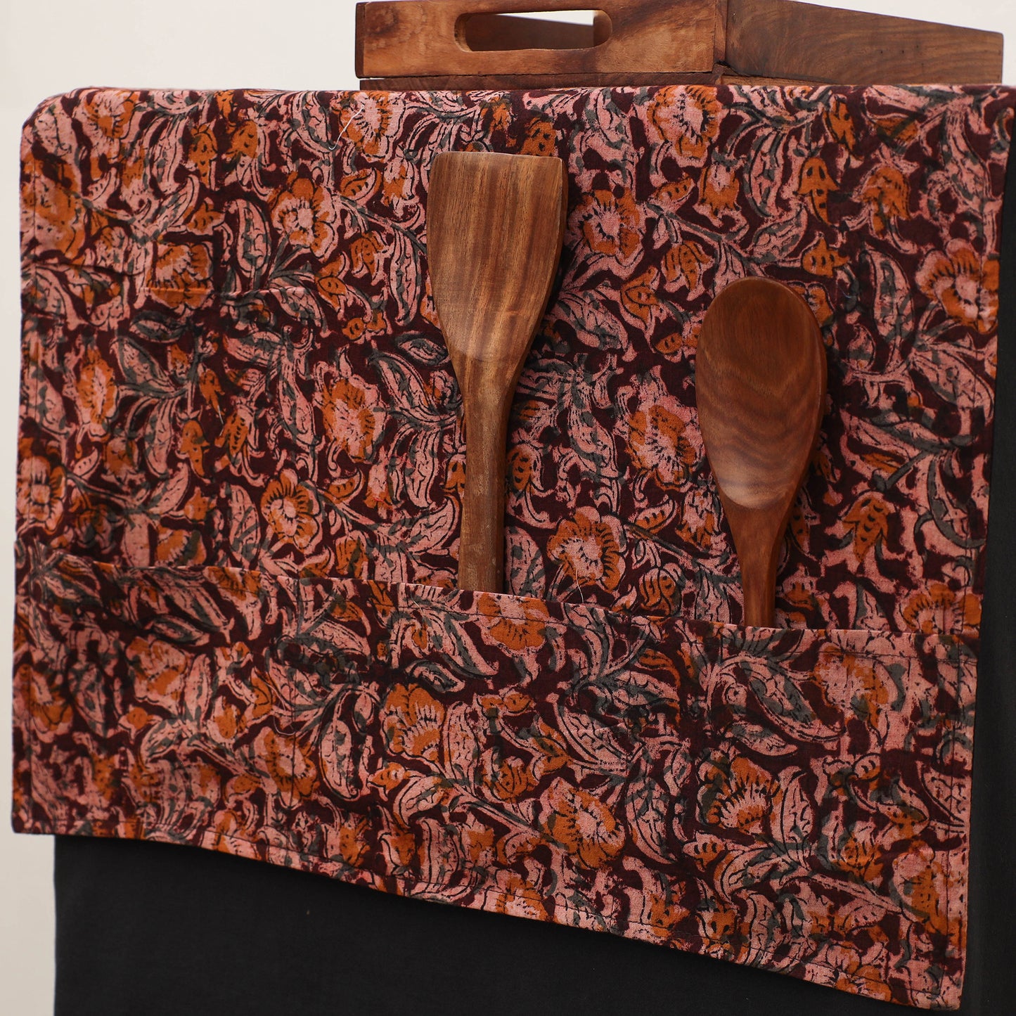 Handmade Fridge Top Cover with Multiple Pockets 18
