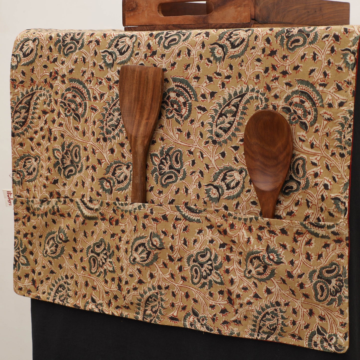 Handmade Fridge Top Cover with Multiple Pockets 23