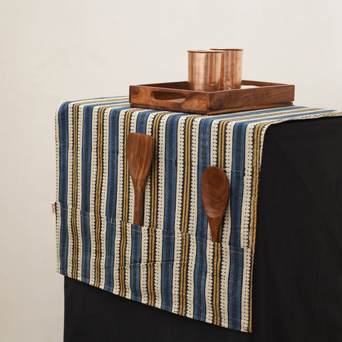 Multicolor - handmade fridge top cover with multiple