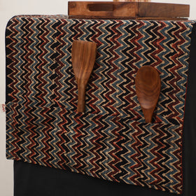 Handmade Fridge Top Cover with Multiple Pockets 26