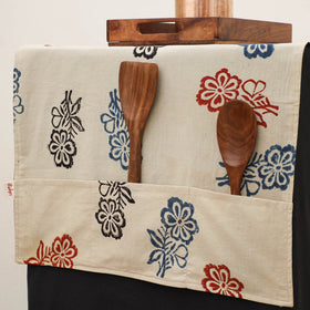 Handmade Fridge Top Cover with Multiple Pockets 30