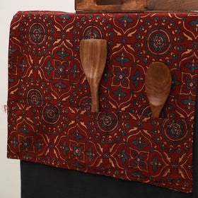 Handmade Fridge Top Cover with Multiple Pockets 31