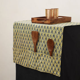 Handmade Fridge Top Cover with Multiple Pockets 32
