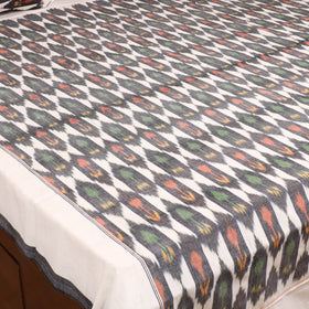 Pochampally Ikat Weave Cotton Double Bedsheet Set (108 x 90 in) 30