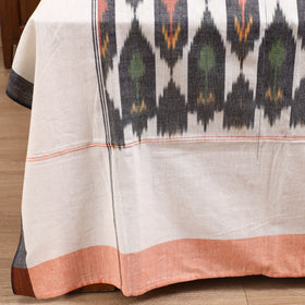 Pochampally Ikat Weave Cotton Double Bedsheet Set (108 x 90 in) 30