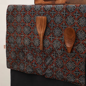 Handmade Fridge Top Cover with Multiple Pockets 38