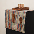 Handmade Fridge Top Cover with Multiple Pockets 42