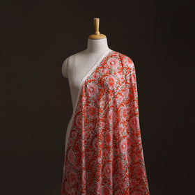Sanganeri Hand Block Print Modal Silk Fabric 12