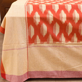 Pochampally Ikat Weave Cotton Double Bedsheet Set (108 x 90 in) 34