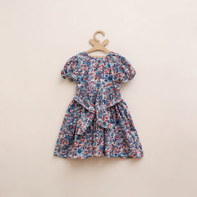 Pure Cotton Girls Frock Dress in Sanganeri Floral Prints (3-4 Years) 22