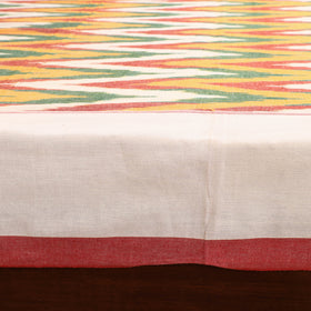 Pochampally Ikat Weave Cotton Double Bedsheet Set (108 x 90 in) 36