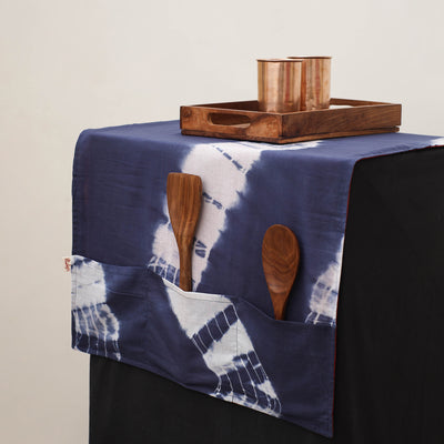 Handmade Fridge Top Cover with Multiple Pockets 52