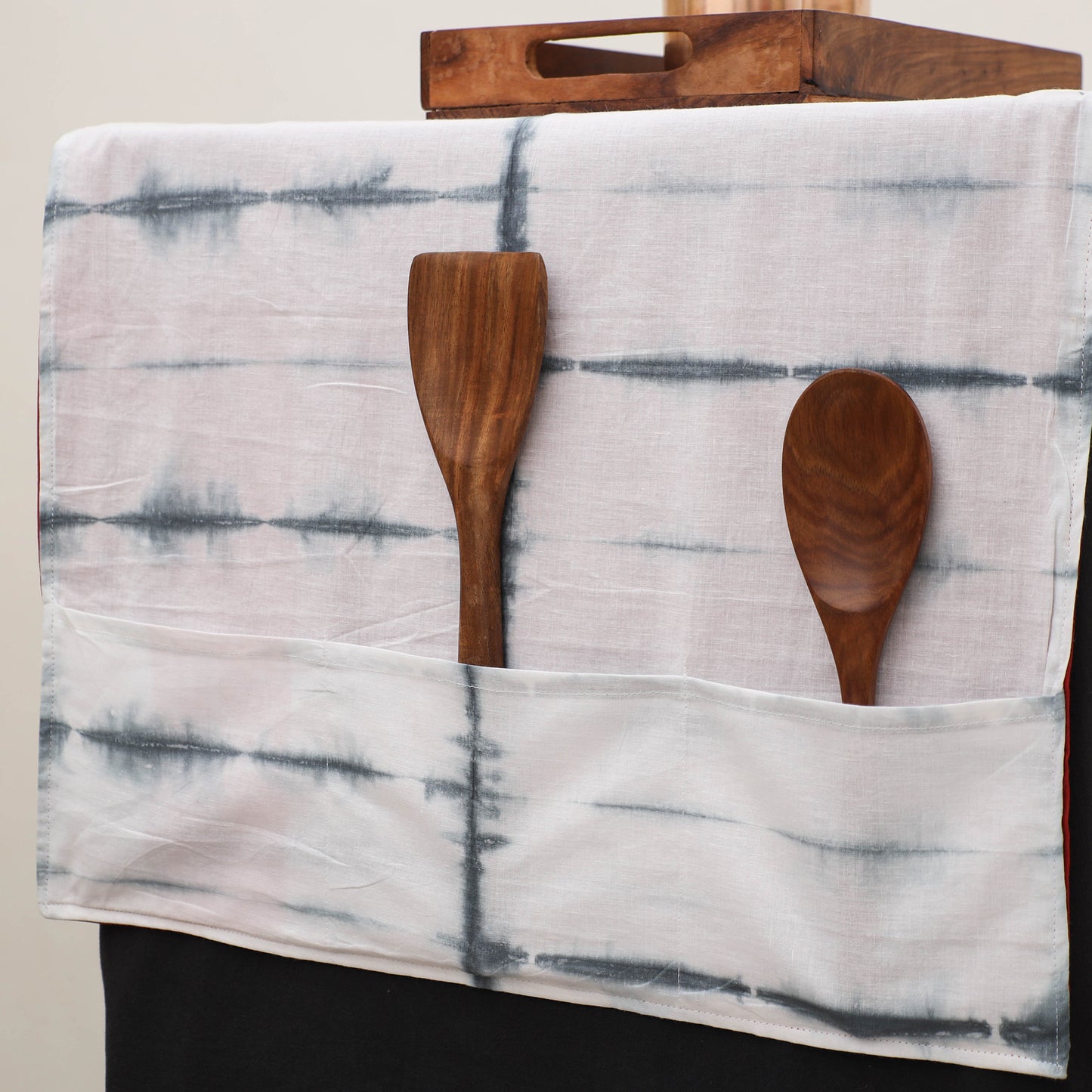 Handmade Fridge Top Cover with Multiple Pockets 53