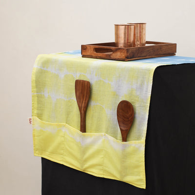 Handmade Fridge Top Cover with Multiple Pockets 54