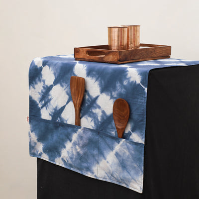 Handmade Fridge Top Cover with Multiple Pockets 60