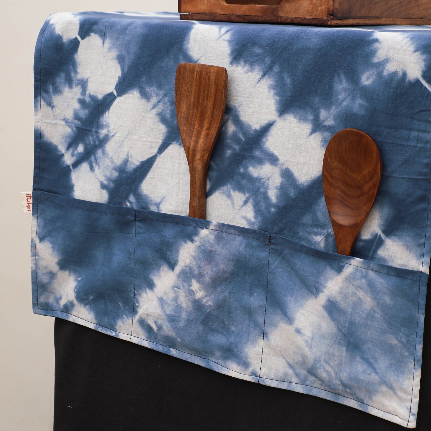 Handmade Fridge Top Cover with Multiple Pockets 60