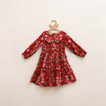 Pure Cotton Girls Frock Dress in Sanganeri Floral Prints (3-4 Years) 28