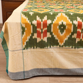 Pochampally Ikat Weave Cotton Double Bedsheet Set (108 x 90 in) 43