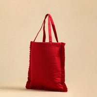 Handcrafted Cotton Frill Jhola Bag 04