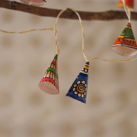 Handpainted Tholu Bommalata Leather Decorative LED Fairy Light (Assorted) 01