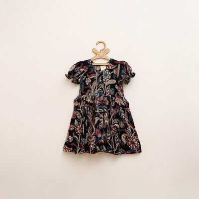 Pure Cotton Girls Frock Dress in Kalamkari Prints (3-4 Years) 35