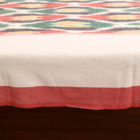 Pochampally Ikat Weave Cotton Single Bedsheet (90 x 60 in) 01