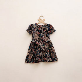 Pure Cotton Girls Frock Dress in Kalamkari Prints (3-4 Years) 35