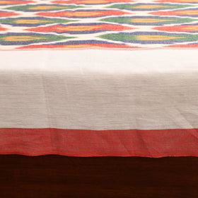 Pochampally Ikat Weave Cotton Single Bedsheet (90 x 60 in) 02
