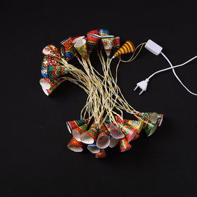 Handpainted Tholu Bommalata Leather Decorative LED Fairy Light (Assorted) 01
