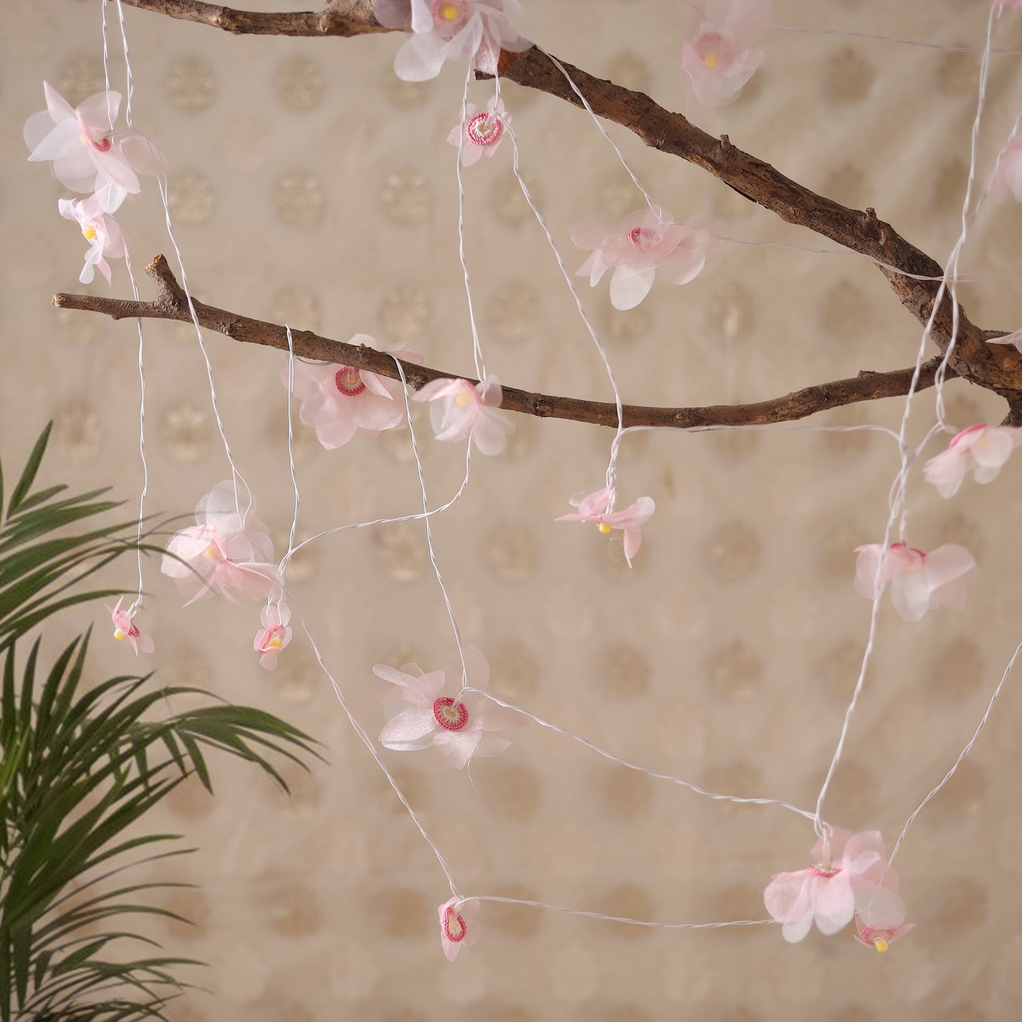 Flower - Handmade Crochet LED String Light for Home Decor 09