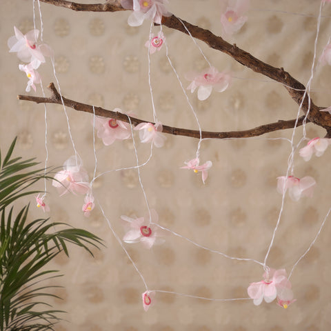 Flower - Handmade Crochet LED String Light for Home Decor 09