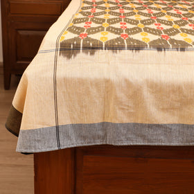Pochampally Ikat Weave Cotton Single Bedsheet (90 x 60 in) 04