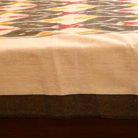 Pochampally Ikat Weave Cotton Single Bedsheet (90 x 60 in) 04