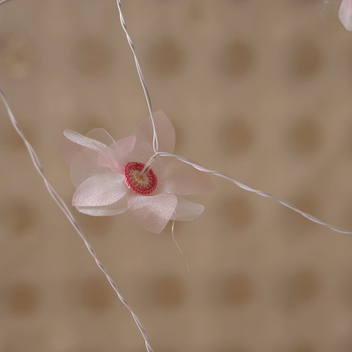 Flower - Handmade Crochet LED String Light for Home Decor 09