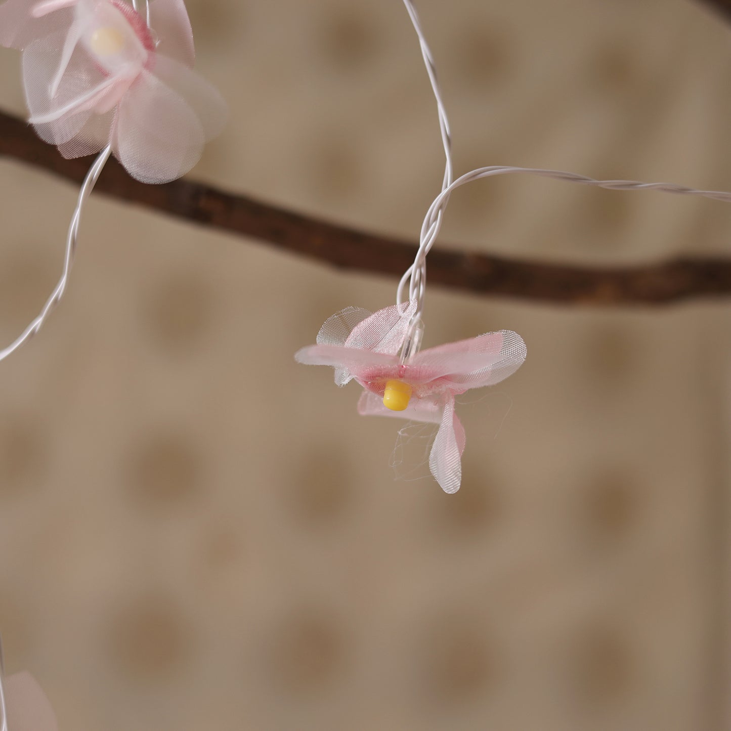 Flower - Handmade Crochet LED String Light for Home Decor 09
