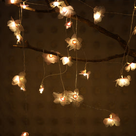 Flower - Handmade Crochet LED String Light for Home Decor 09