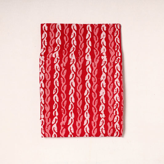 Multicolor - Hand Batik Printed Cotton Precut Fabric (1.5 meter) 12