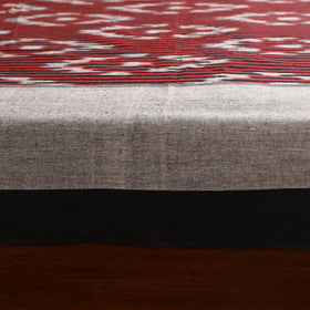 Pochampally Ikat Weave Cotton Single Bedsheet (90 x 60 in) 09