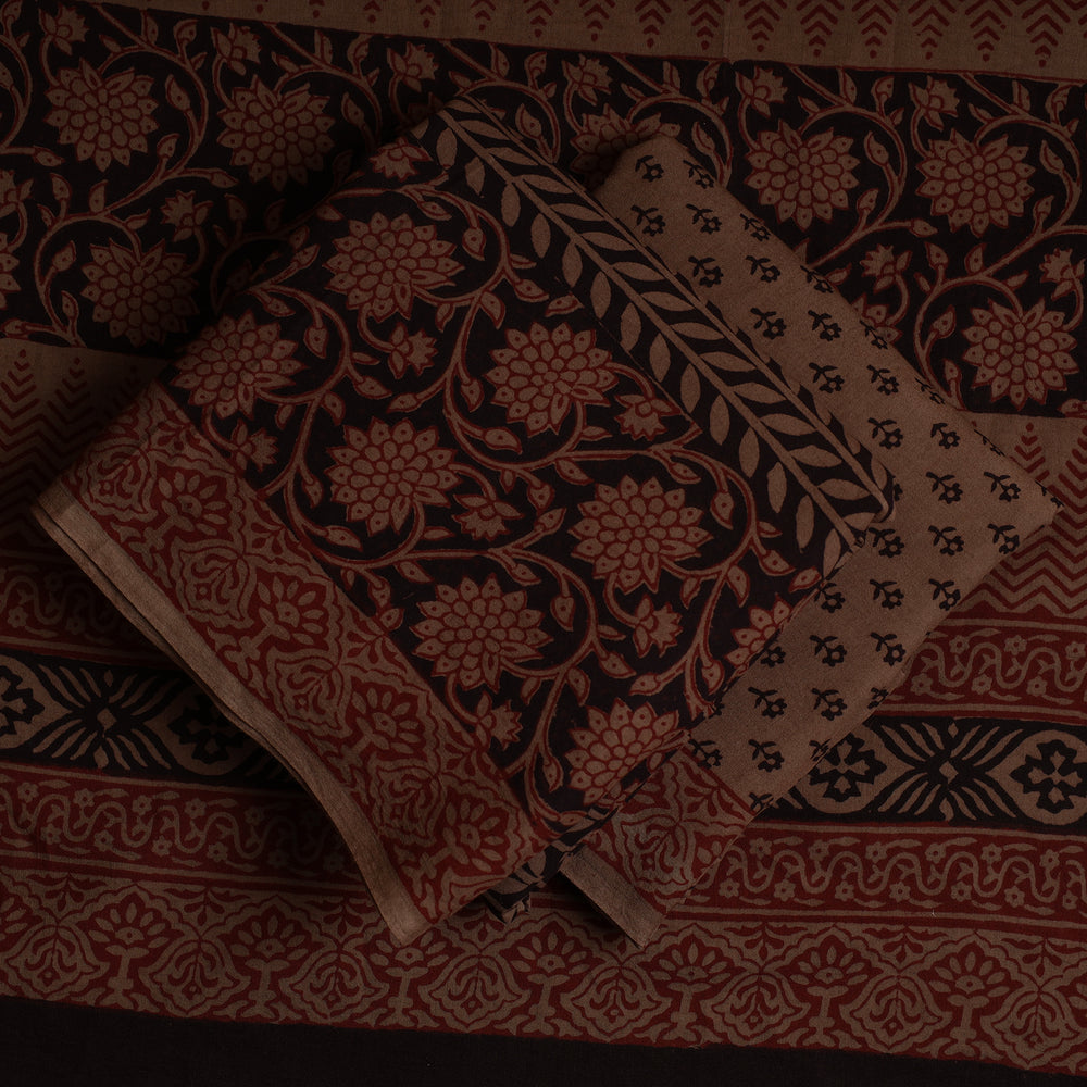 Bagh Print Suit Material