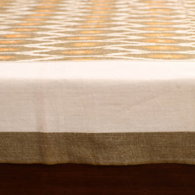 Pochampally Ikat Weave Cotton Single Bedsheet (90 x 60 in) 10