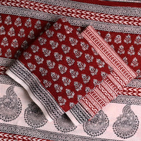 Bagh Print Suit Material