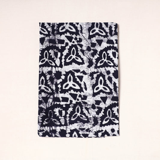Black - Hand Batik Printed Cotton Precut Fabric (0.7 meter) 17